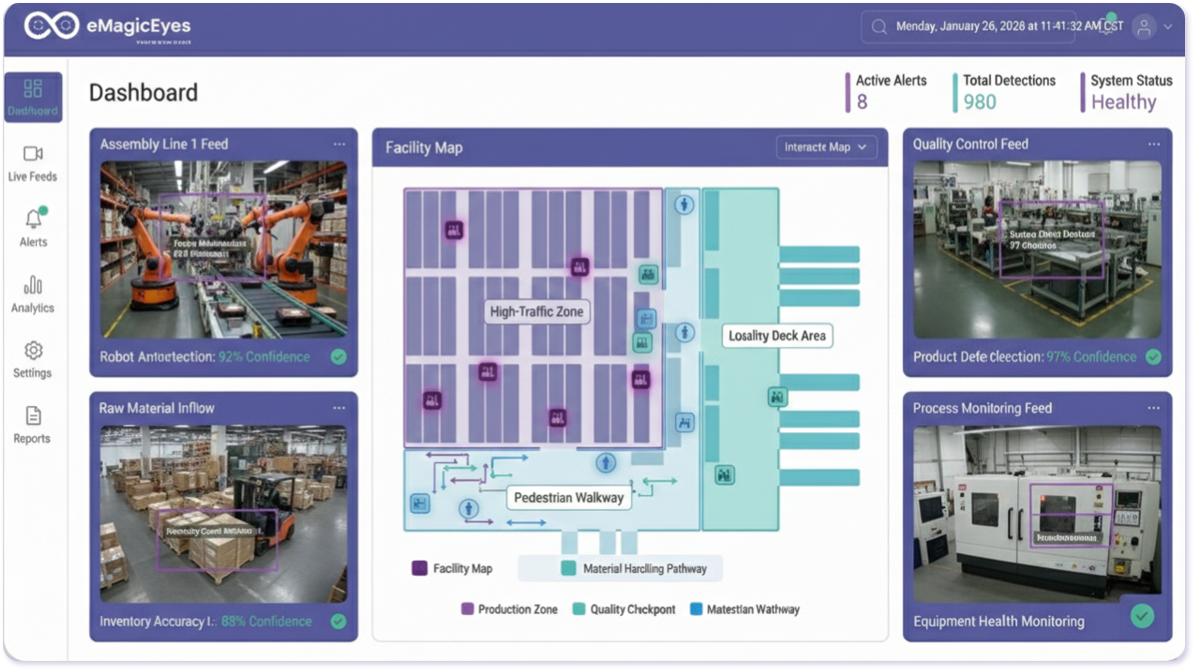 AI Manufacturing Dashboard